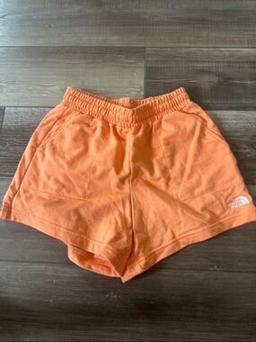 The North Face Women’s Orange Athletic Pull-On Shorts